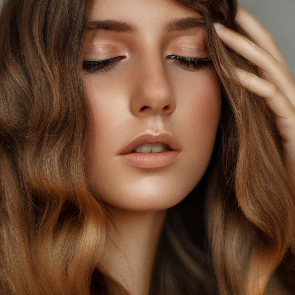 Portrait élégant en lumière douce